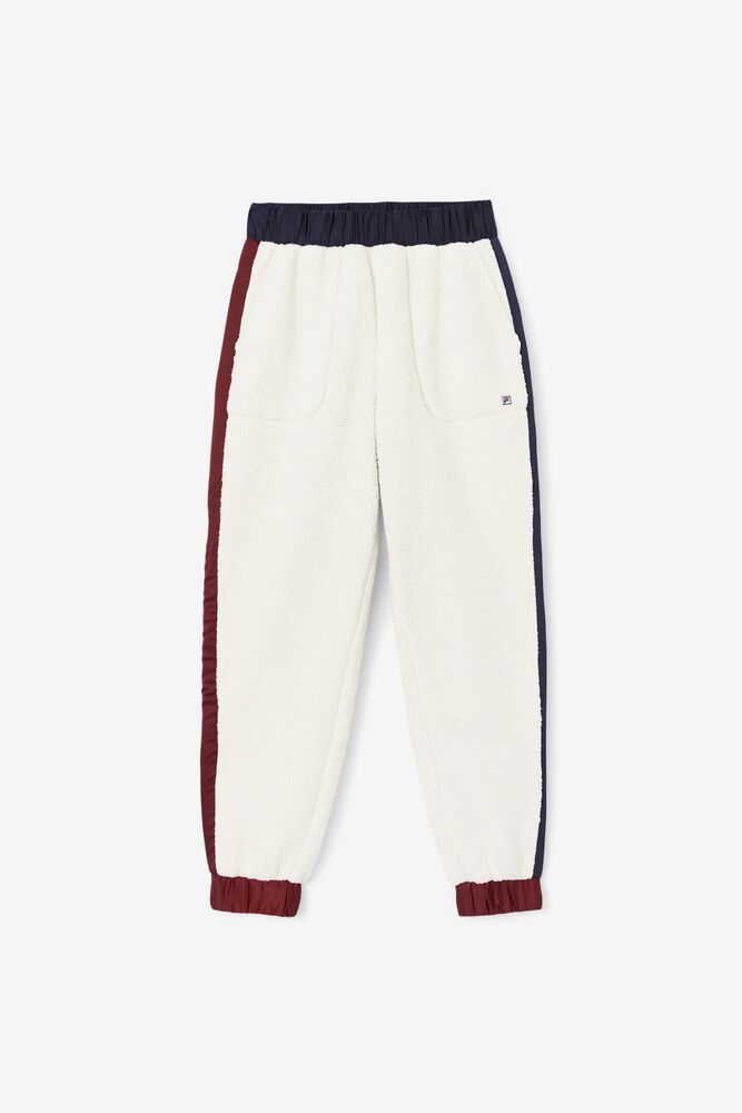 Fila Naisten Housut Malia Jogger Valkoinen - IBYF-17386